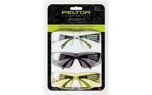 PELTOR SECUREFIT 400 EYE PROT 3-PACK