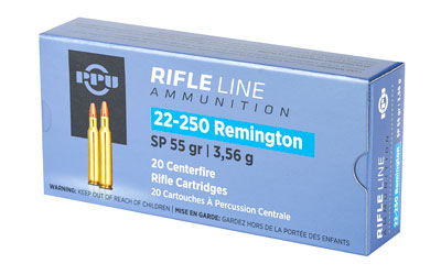 PPUPP22250_3.jpg PPU 22-250REM SP 55GR 20/200