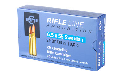PPU 6.5X55 SWEDISH SP 139GR 20/200