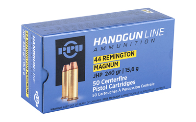 PPU 44MAG JHP 240GR 50/500