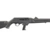 RUGER PC 9MM 16.12" 17RD BL THRD FLT