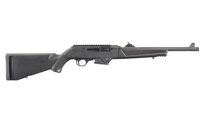 RUGER PC 9MM 16.12" 17RD BL THRD FLT