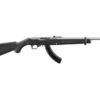 RUGER 10/22 BLK/SS TD 22LR 18.5"