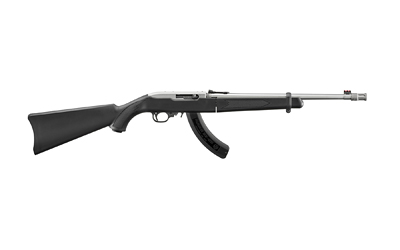 RUGER 10/22 BLK/SS TD 22LR 18.5"