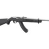 RUGER 10/22 BLK/SS TD 22LR 18.5"