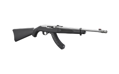 RUGER 10/22 BLK/SS TD 22LR 18.5"