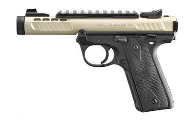 RUGER MK IV LTE 22LR 4.4" 10RD CHAMP