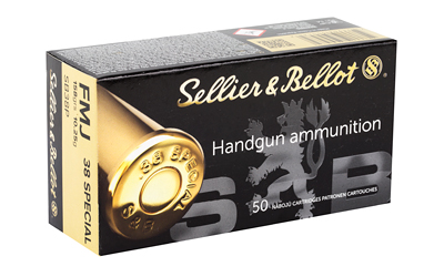 S&B 38SPL 158GR FMJ 50/1000