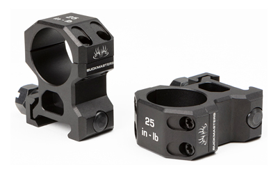 SGSOA10035_1.jpg SIG BUCKMSTRS RINGS 1" ALUM HIGH BLK
