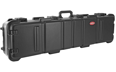 SKB DOUBLE RIFLE CASE W/WHLS 22LBS