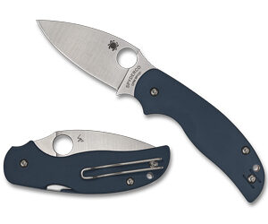 SPYC123GPCBL_1.jpg SPYDERCO SAGE 5 CPM SPY27 3" BLUE