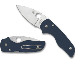 SPYC230GPCBL_1.jpg SPYDERCO LIL NATIVE G-10 2.42" BLUE