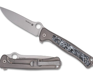 SPYC271TIP_1.jpg SPYDERCO SLYM STONEWASH TI 3.42" GRY