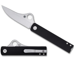 SPYC272ALBKP_1.jpg SPYDERCO ESSENZA ALUM 3.19" BLACK