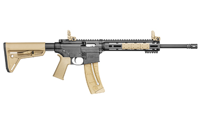 S&W M&P15-22 22LR 16" 25RD FDE THRD