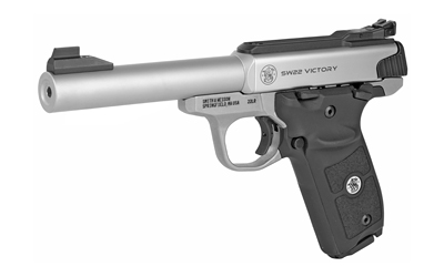S&W VICTORY 22LR 5.5" 10RD STS TG MA