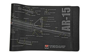 TEKR36-AR15-CA_1.jpg TEKMAT CUTAWAY RIFLE MAT AR15 BLK