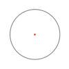 TRIJICON MRO SD RED DOT LOW 1/3 BLK