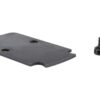 TRIJICON RCR MNT PLATE ZEV/AOS BLK
