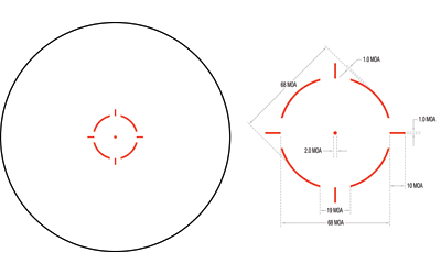 TRIJICON MRO HD RED DOT W/ LOW MOUNT