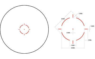TRIJICON MRO HD RED DOT FULL CO-WIT