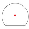 TRIJICON SRO 5 MOA RED DOT COY BRN
