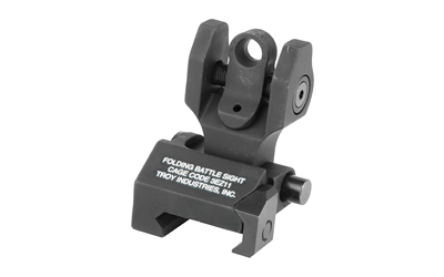 TROY FLDNG REAR TRITIUM SGHT BLK