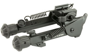 UTG SPR DTY BIPOD W/QD LVR MNT 6"-8"