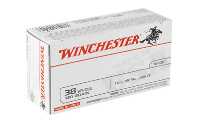 WIN USA 38SPL 130GR FMJ 50/500