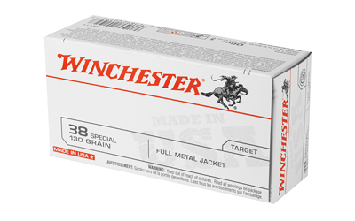 WIN USA 38SPL 130GR FMJ 50/500