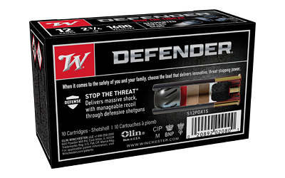 WNS12PDX1S_2.jpg WIN DEFENDER 12GA 2.75" 1OZ 10/100