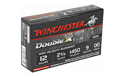 WIN DBL X HV 12GA 2.75" 00BK 9P 5/