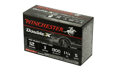 WIN DBL X HV TRKY 12GA 3" #5 10/100
