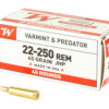 WNUSA222502_1.jpg WIN USA 22-250 REM 45GR JHP 40/400