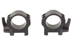 WARNE MAXIMA 1" HRZ QD LOW RINGS BLK