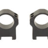WARNE MAXIMA 1" HRZ QD HI RINGS BLK
