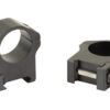 WARNE MAXIMA 1" HRZ QD HI RINGS BLK