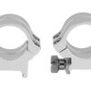 WEAVER QUAD LOCK RNGS 1" HI SLVR
