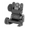 YHM FLIP REAR SIGHT BLK