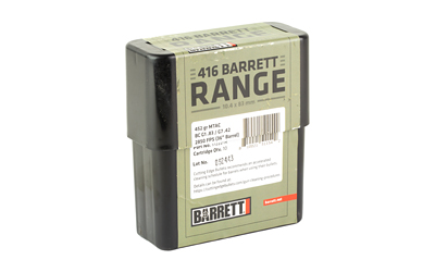 BARRETT .416B RANGE 452GR MTAC 10/80