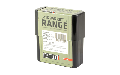 BARRETT .416B RANGE 452GR MTAC 10/80