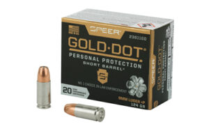 CCI23611GD_1.jpg SPR GOLD DOT 9MM+P 124G HP SB 20/200
