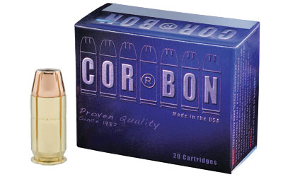 COR45165_1.jpg CORBON 45ACP+P 165GR JHP 20/500