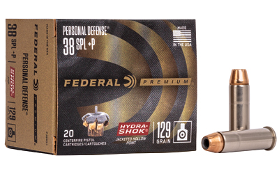 FE38HS_1.jpg FED HYDRA-SHOK 38+P 129GR HP 20/500