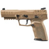 FN66-101275_1.jpg FN FIVE SEVEN MRD 5.7X28MM 20RD FDE