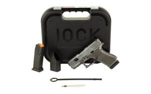 GLOCK 43X HOTH 9MM 15RD BW GREY