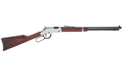 HENH004S_1.jpg HENRY H4 GOLDEN BOY SILVER 22LR 20"