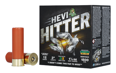 HEVIHS28022_1.jpg HEVI-HITTER 12GA 3" 1.25OZ #2 TG/STL