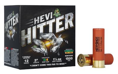 HEVIHS28044_2.jpg HEVI-HITTER 12GA 3" 1.25OZ #4 TG/STL