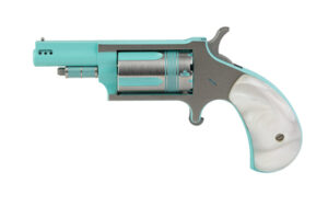 NAA22M-PB_1.jpg NAA MINI REV IRIS 22WMR 5RD TURQ/SLV